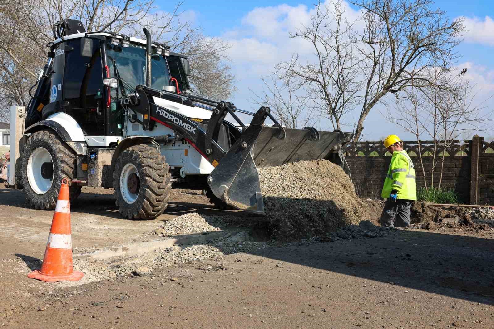 Yenilenen 6 bin 400 metrelik hat sayesinde su kayıpları son buldu
