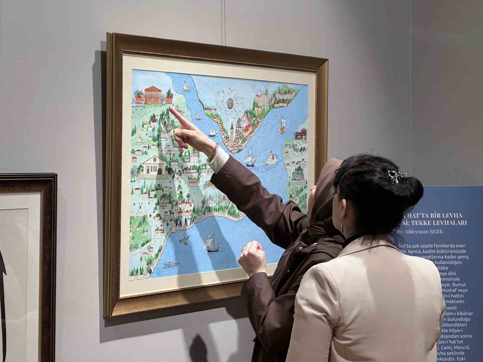 "İstanbul’da Tasavvufi Hayat" sergisi sanatseverlerle buluştu
