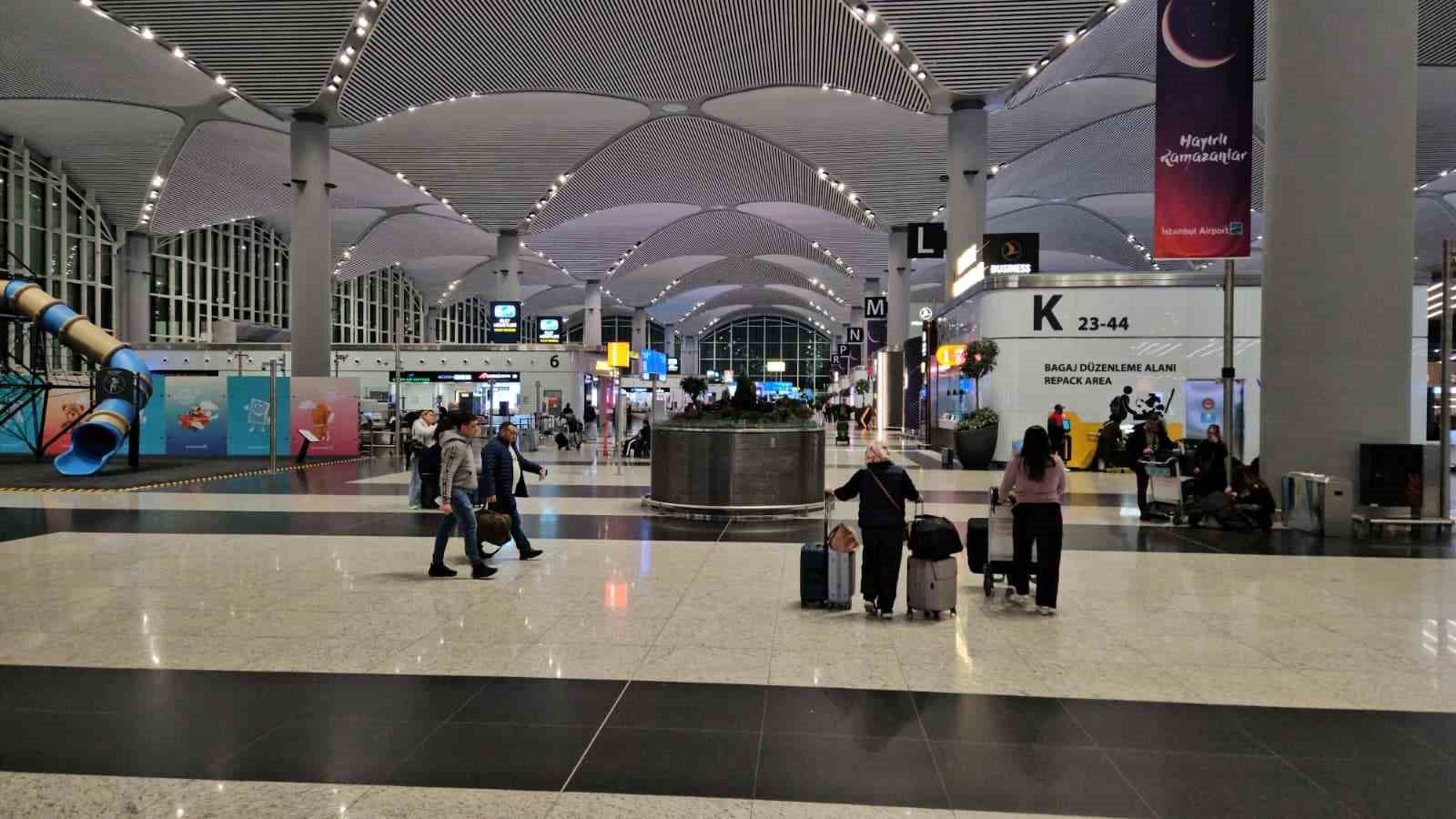 227 uçuş iptal edildi