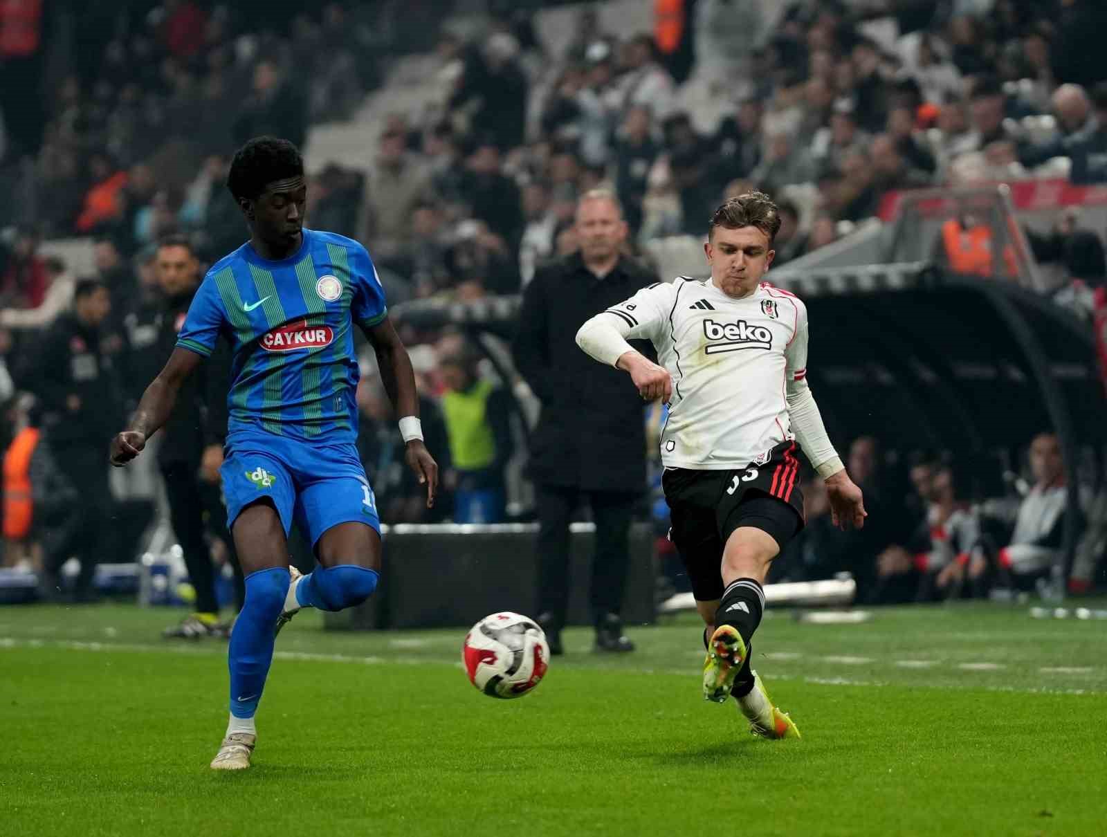 Beşiktaş, kupada Çaykur Rizespor’u konuk edecek