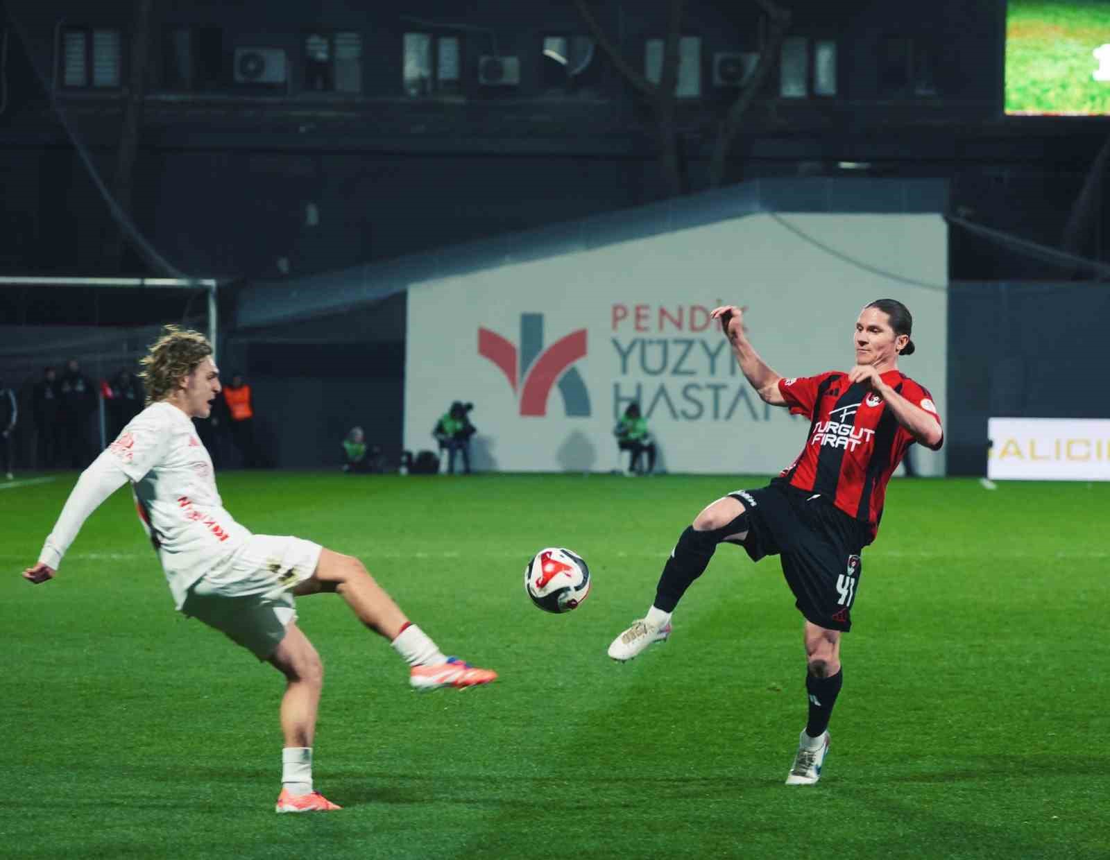 Trendyol 1. Lig: Pendikspor: 1 - Vanspor FK: 1
