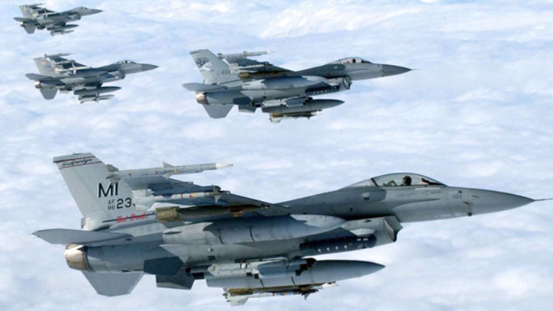 KKTC’ye 6 adet F-16 konuşlandırıldı