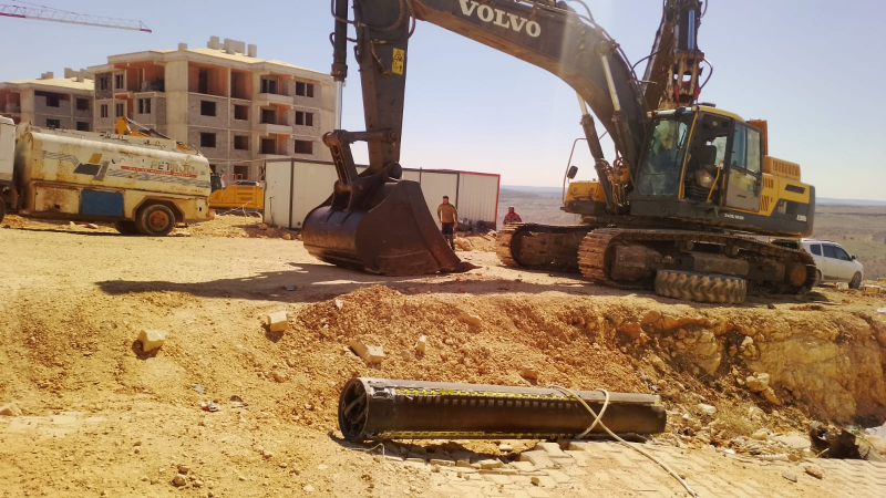 İmha edilen füzenin parçaları Gaziantep'e düştü