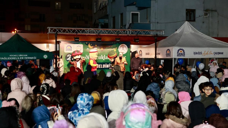 Gebze'de Ramazan coşkusu