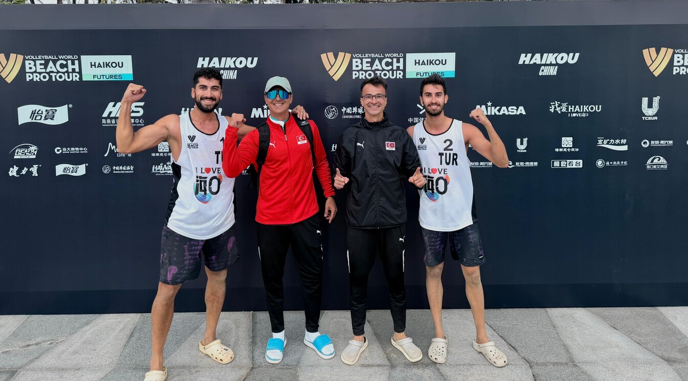 Yusuf Özdemir ve Batuhan Kuru, Beach Pro Tour Haikou etabında yarı finalde

