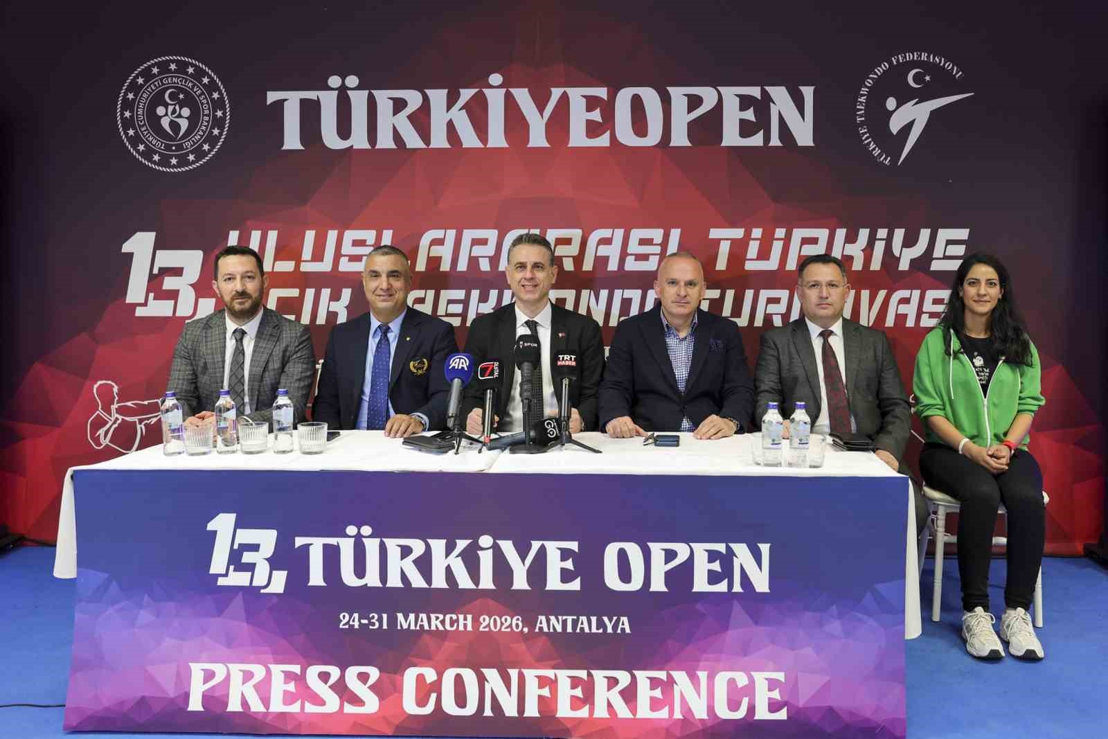 13. Uluslararası Türkiye Açık Taekwondo Turnuvası’nda heyecan yarın başlıyor

