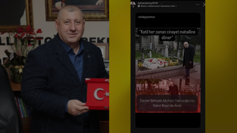 MHP Derince İlçe Başkanı Ayhan Aksoy istifa etti