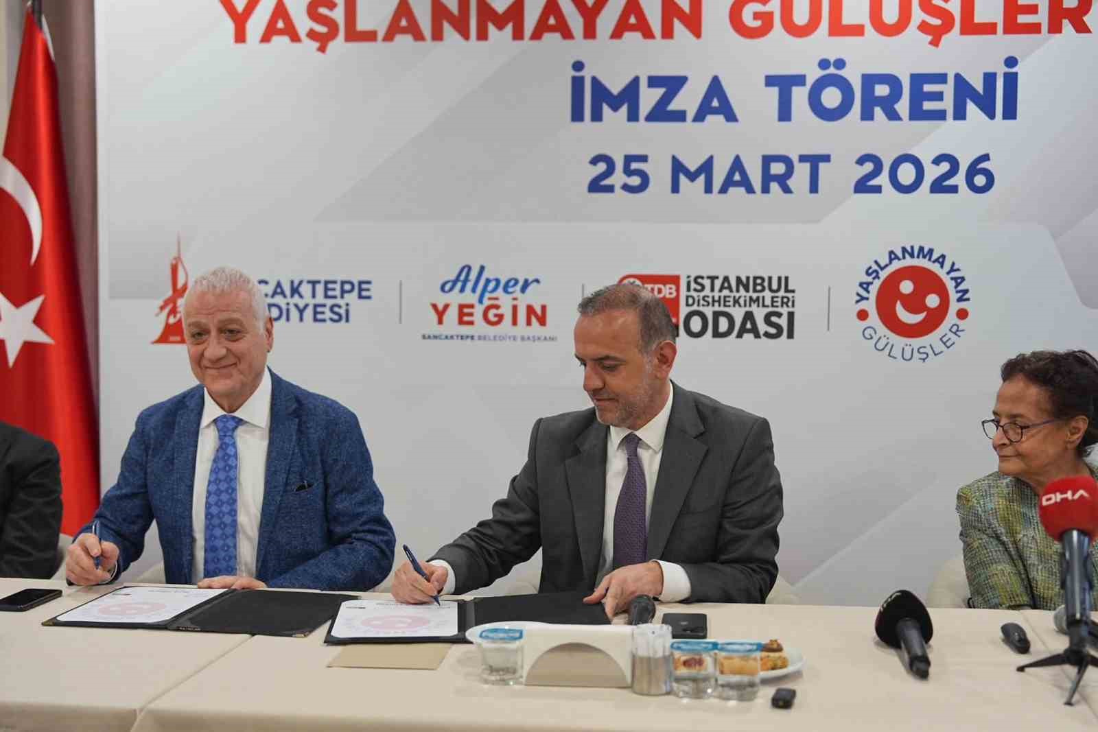 Sancaktepe’de 65 yaş üstüne "Yaşlanmayan Gülüşler" projesi hayata geçti
