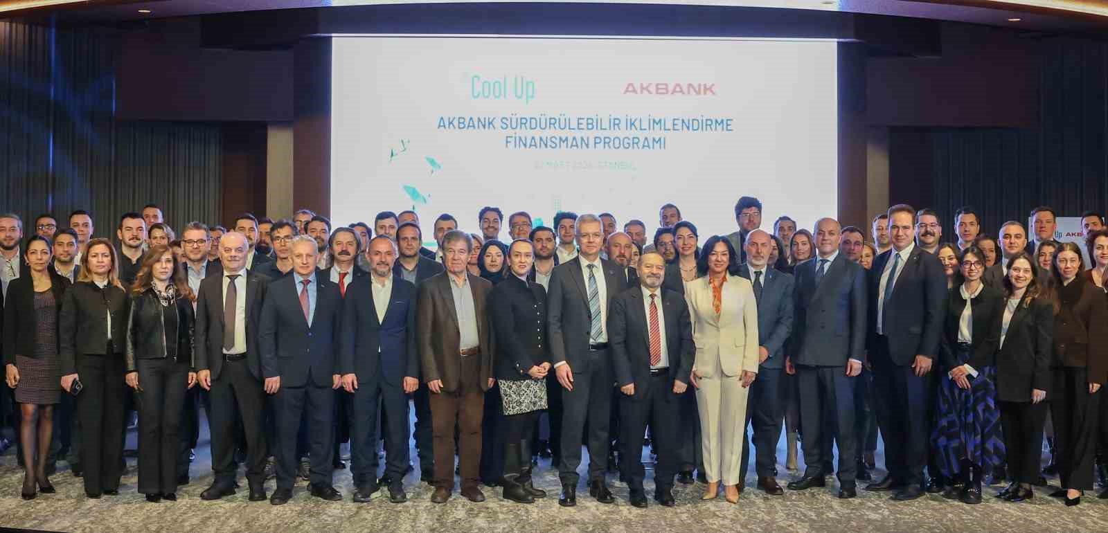 Akbank, işletmelerin sürdürülebilir iklimlendirme yatırımlarını hızlandıracak programı devreye aldı

