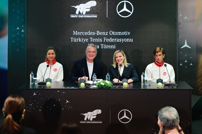 Mercedes-Benz Otomotiv, Türkiye Tenis Federasyonu’nun ana sponsoru oldu
