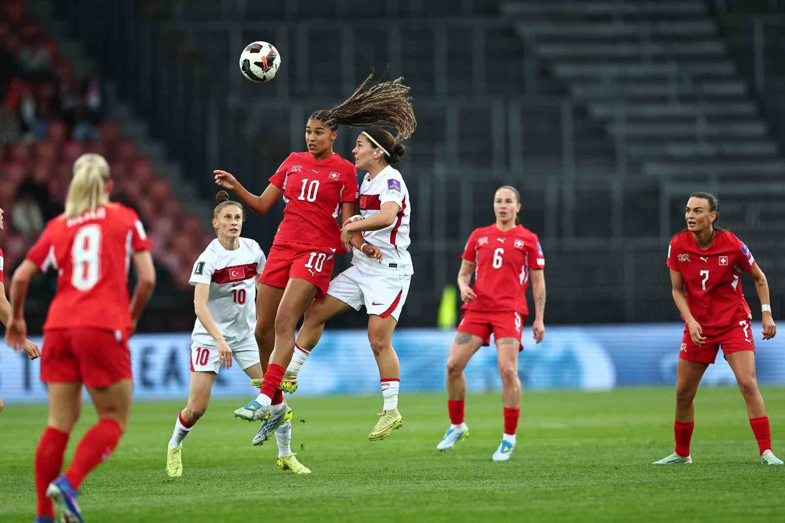 2027 FIFA Kadınlar Dünya Kupası Elemeleri: İsviçre: 3 - Türkiye: 1
