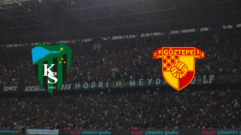Kocaelispor sahasında Göztepe'yi ağırlıyor