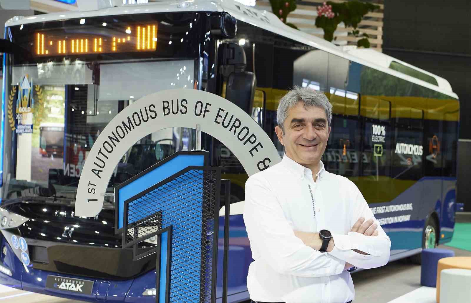 Karsan Otonom e-ATAK İsveç’te turistleri kayak merkezlerine taşıdı
