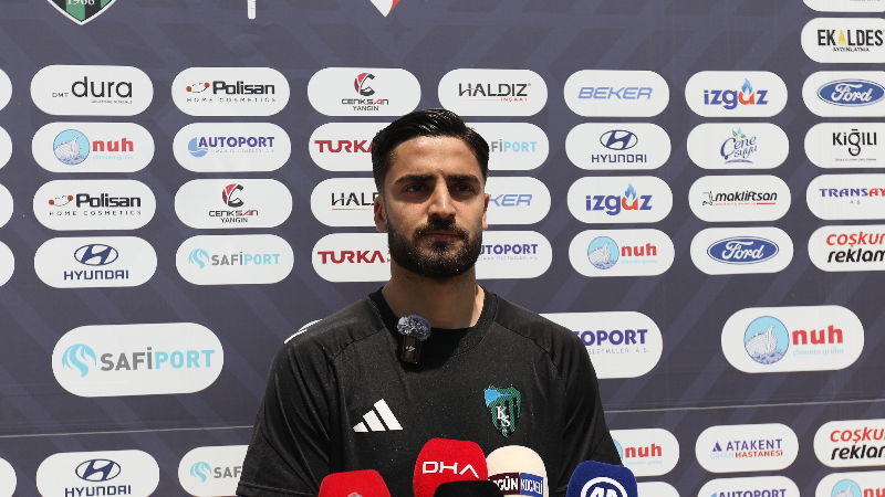 Serhat Öztaşdelen:  "Umarım uzun yıllar Kocaelispor kalesini korurum"