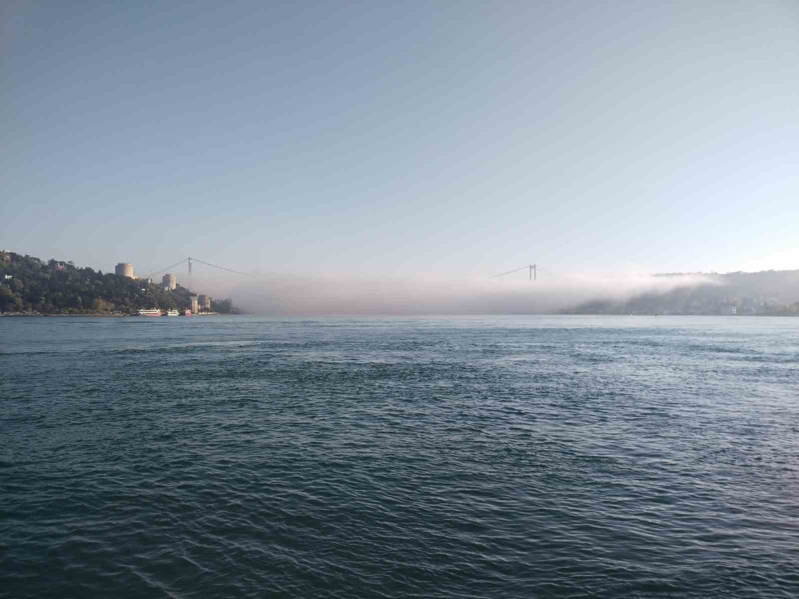 İstanbul Boğazı’nda yoğun sis
