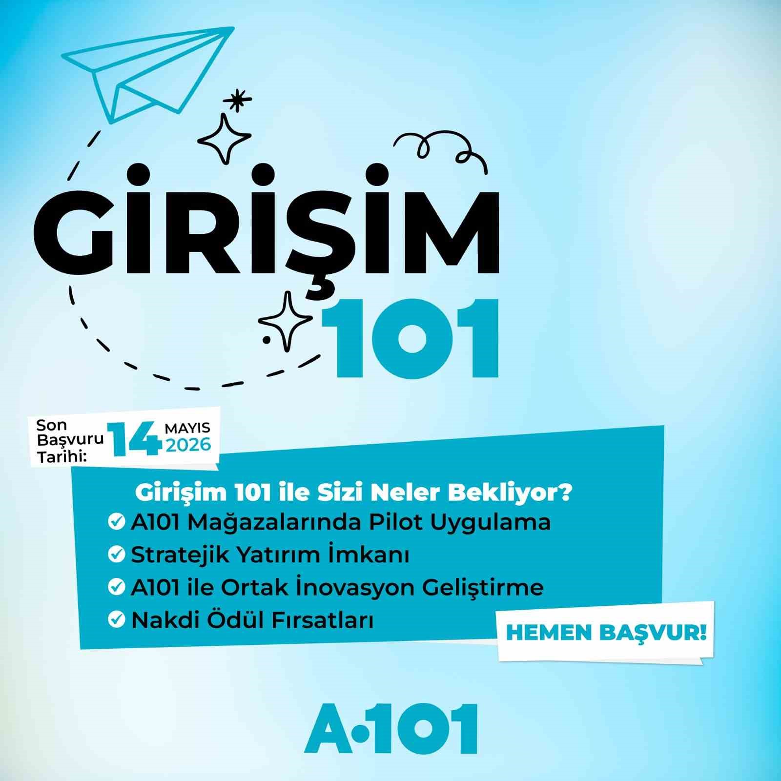 Perakendenin geleceğini tasarlayan girişimler A101’de buluşuyor
