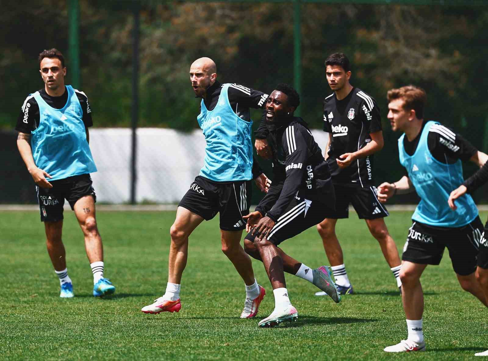 Beşiktaş, Trabzonspor maçı hazırlıklarını tamamladı
