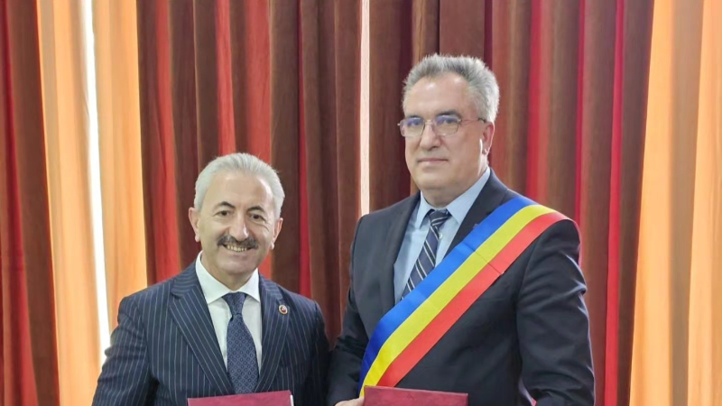 İzmit ile Ungheni kardeş şehir oldu