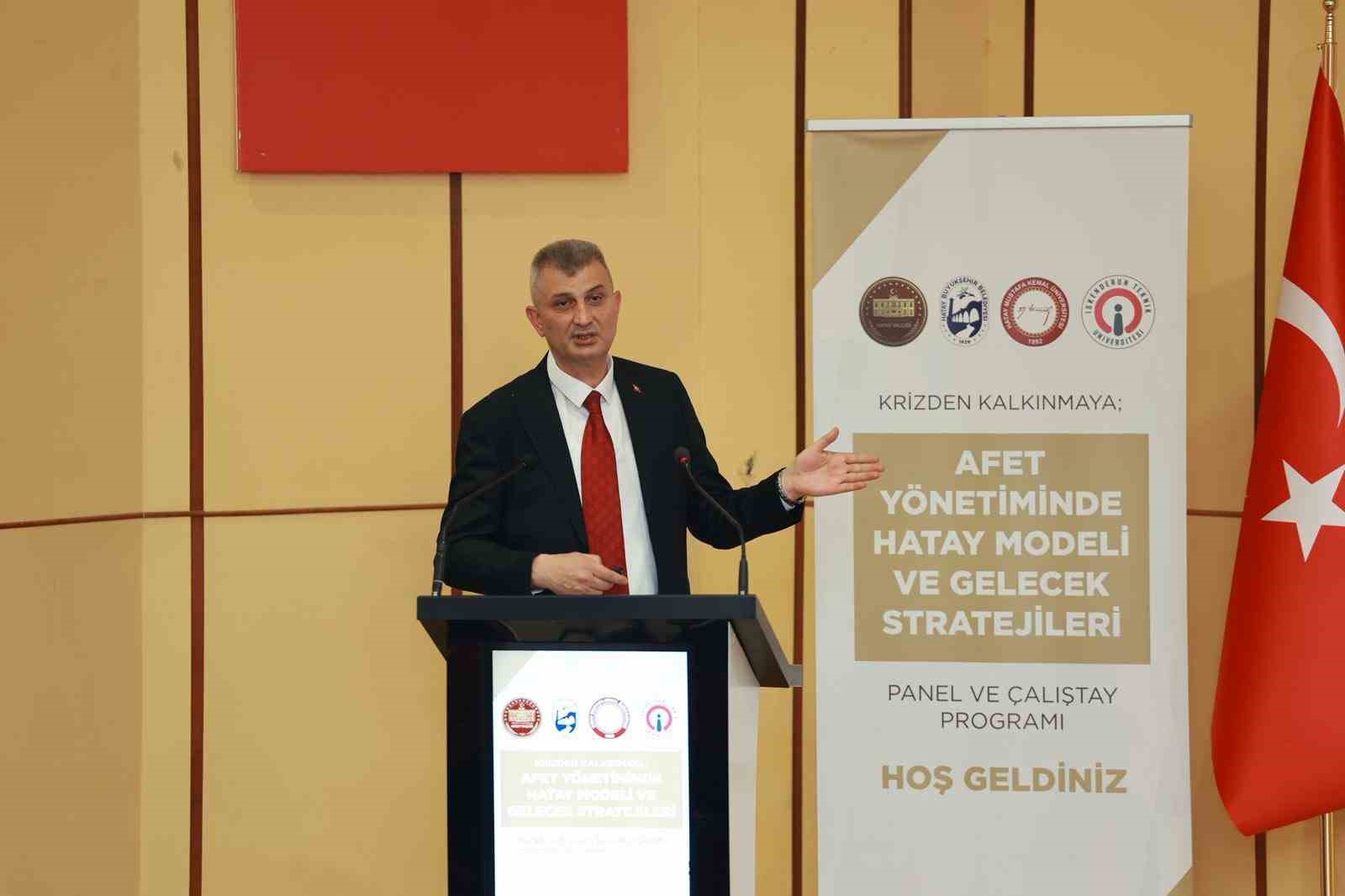 Başkan Sezer, Hatay’da afet yönetimi ve koordinasyon deneyimlerini paylaştı