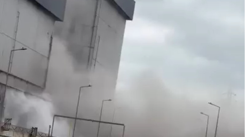 Fabrika'da patlama meydana geldi