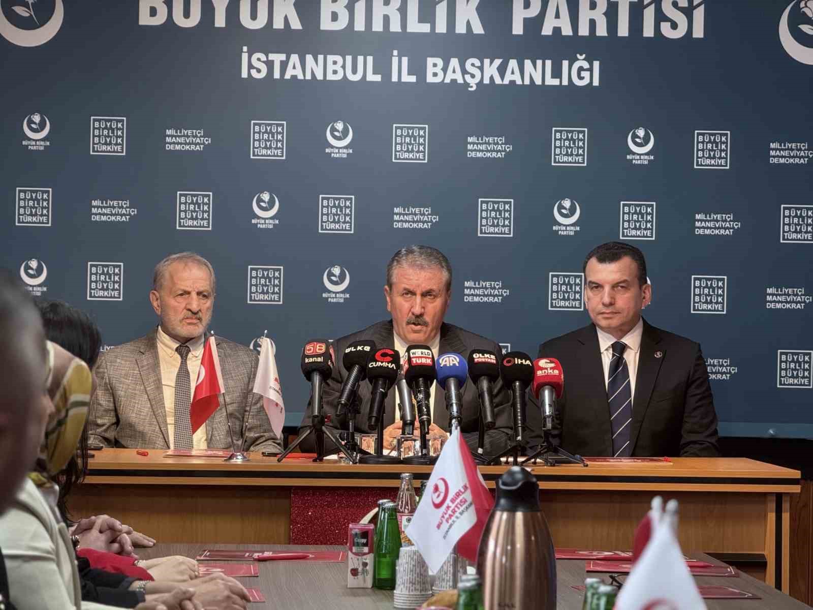 BBP Genel Başkanı Destici: "En çok üzerinde durduğum konulardan birisi bu sahipsiz saldırgan sokak köpekleri"
