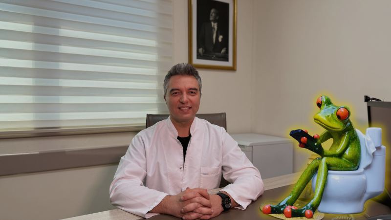 Hemoroidde 'ekran bağımlılığı' etkisi