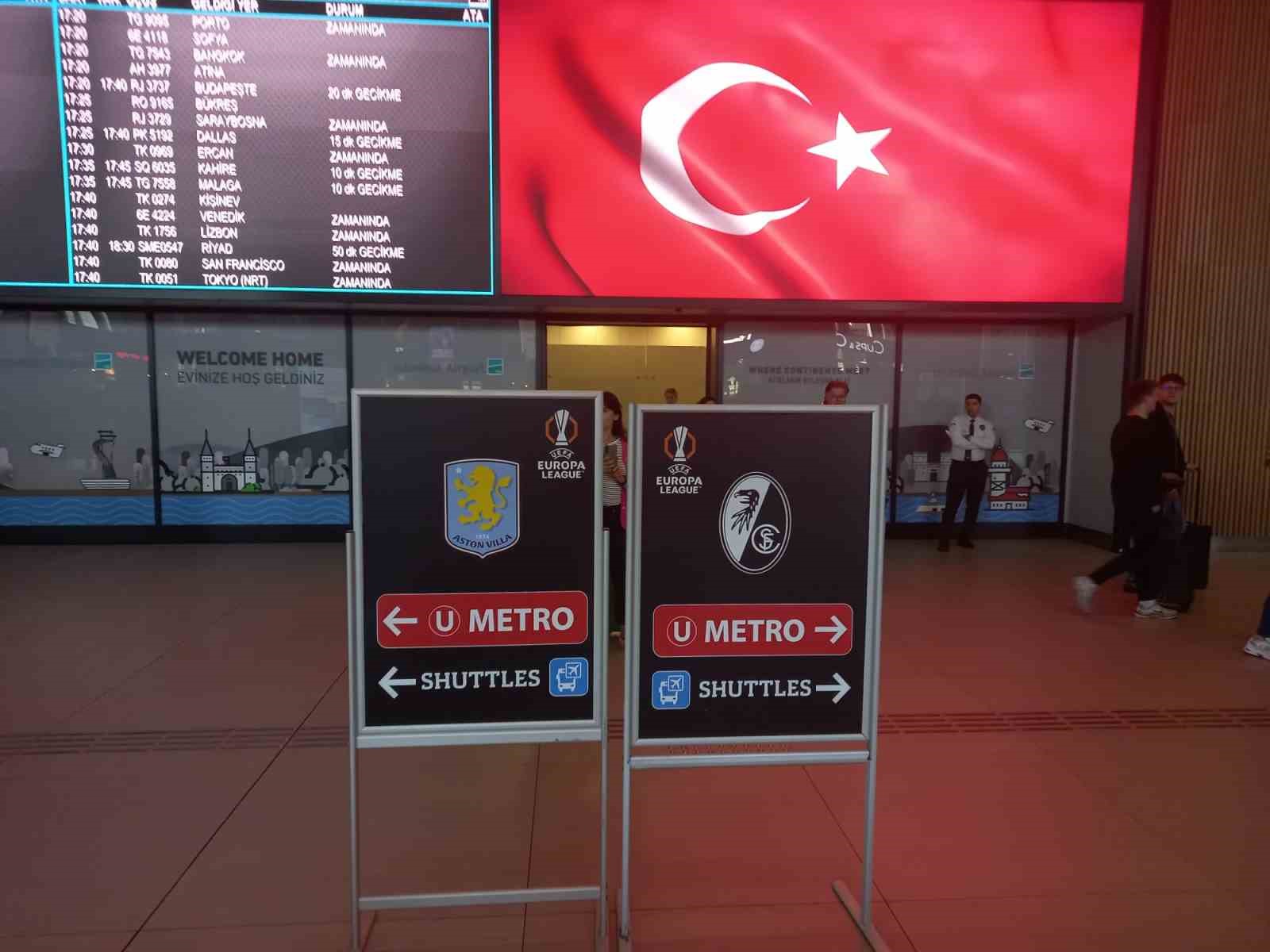 İstanbul Havalimanı’nda Avrupa Ligi Finali heyecanı yaşanıyor
