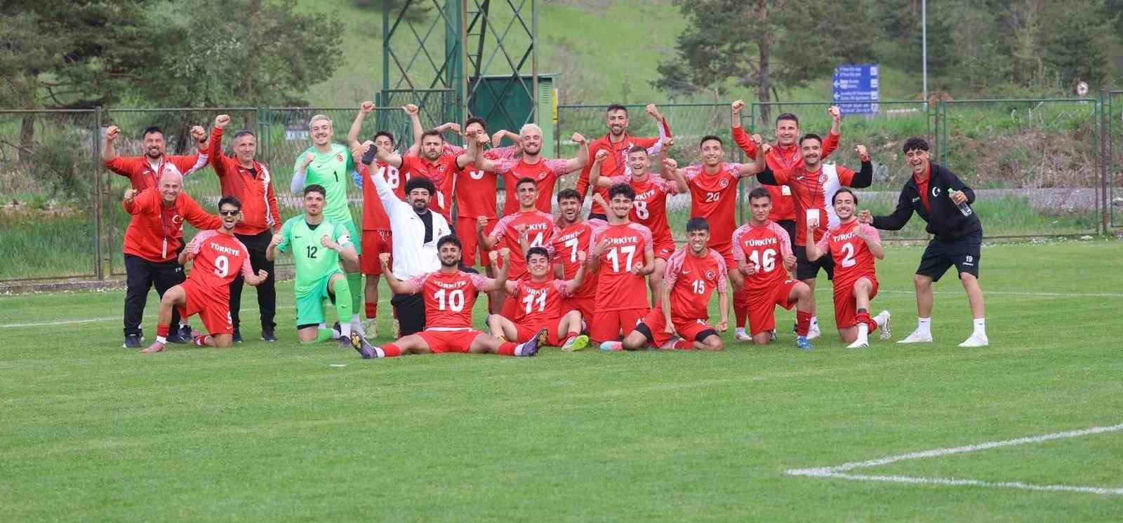 İşitme Engelliler U23 Milli Takımı, Dünya Şampiyonası’nda finale yükseldi