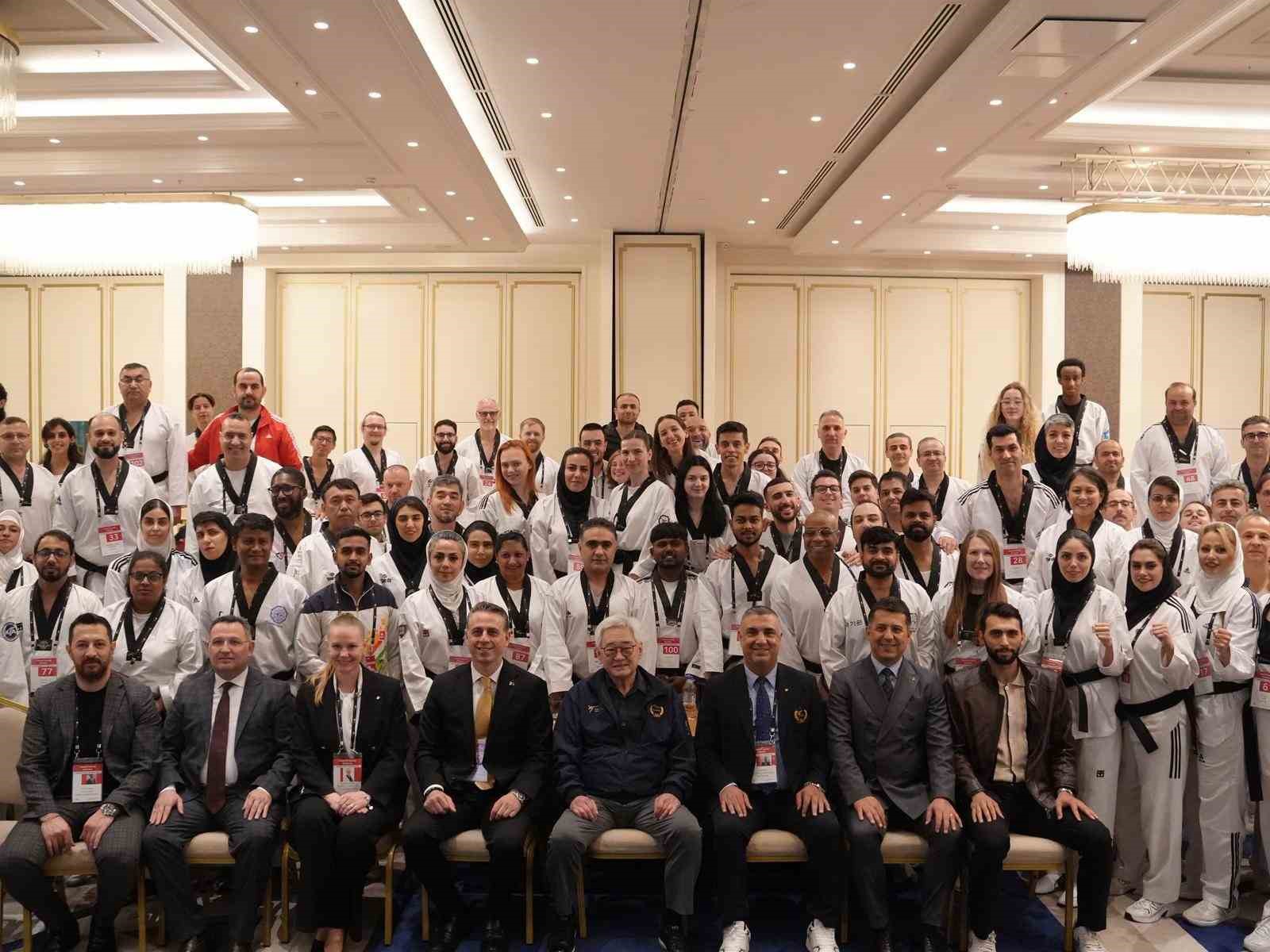 Dünya Taekwondo Federasyonu Başkanı Chungwon Choue Türkiye’de