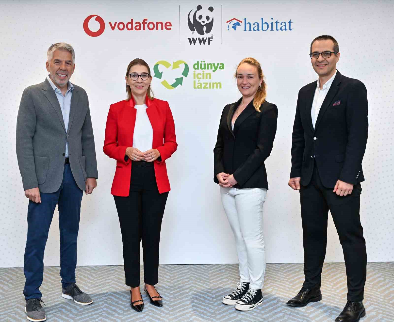 Vodafone, WWF-Türkiye ve Habitat Derneği’nin ortak projesi "Dünya için lazım" birinci yılını tamamladı
