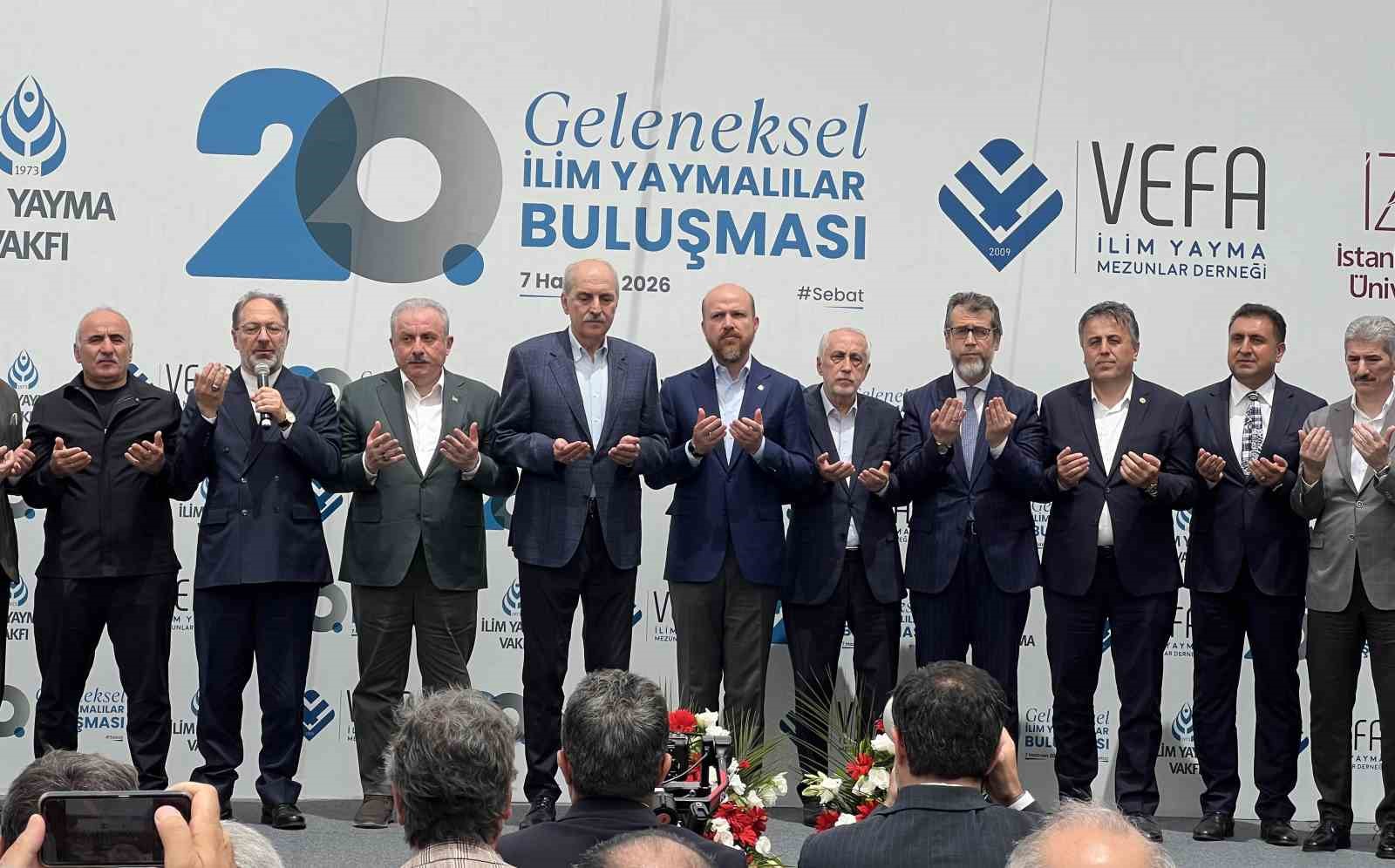 20. Geleneksel İlim Yayma Mezunları Buluşması’nda "Vefa Yurdu" temeli atıldı