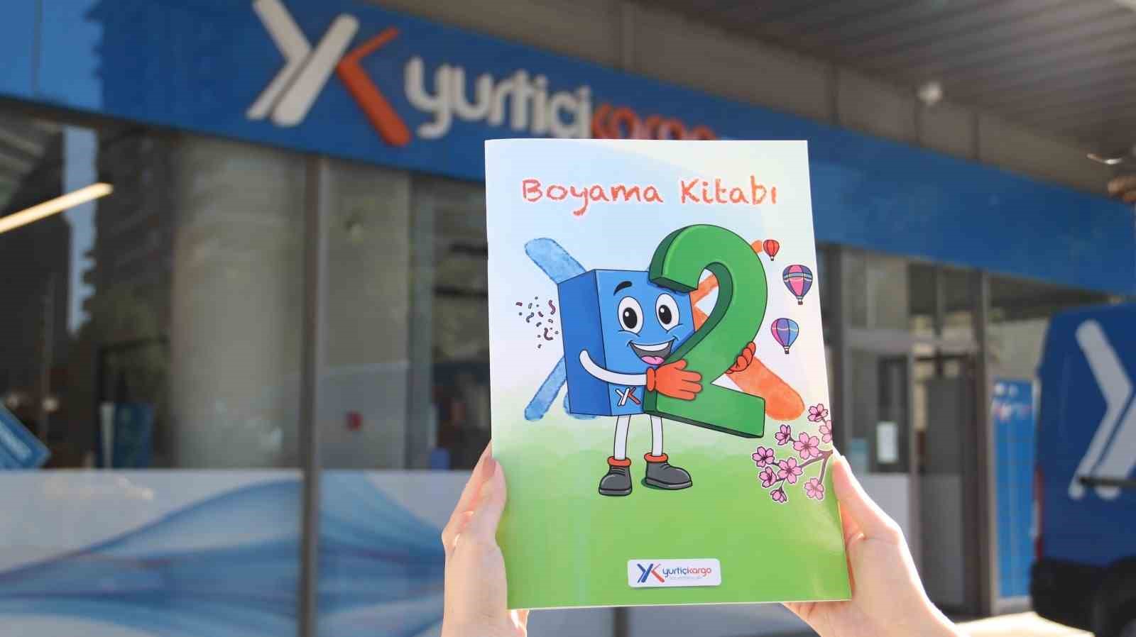 Yurtiçi Kargo, şubeleri aracılığıyla çocuklara boyama kitabı dağıtacak