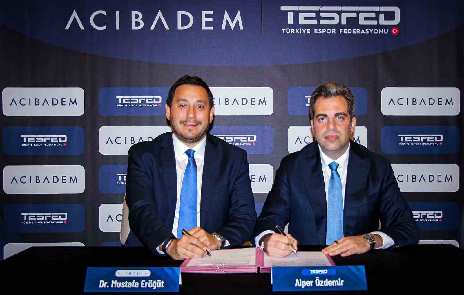 Acıbadem, Türkiye Espor Federasyonu’nun resmi sağlık sponsoru oldu