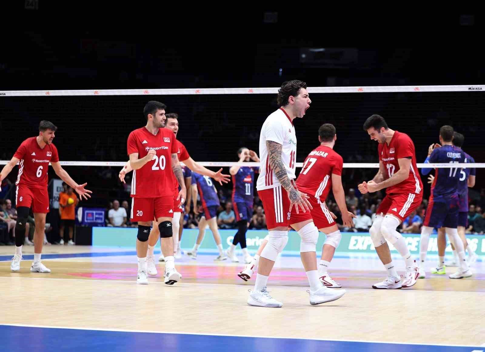 2026 FIVB Voleybol Milletler Ligi: Türkiye: 3 - Fransa: 0