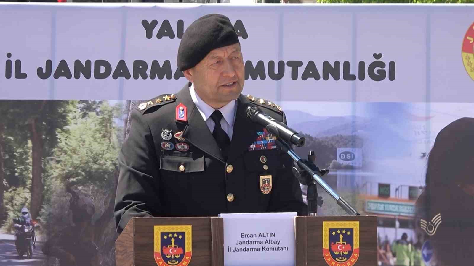Yalova’da jandarmanın 187. kuruluş yıl dönümü kutlandı