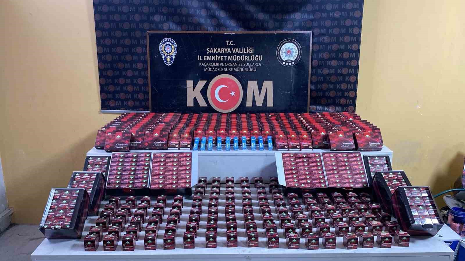 Sakarya’da kaçakçılık operasyonunda 3 gözaltı