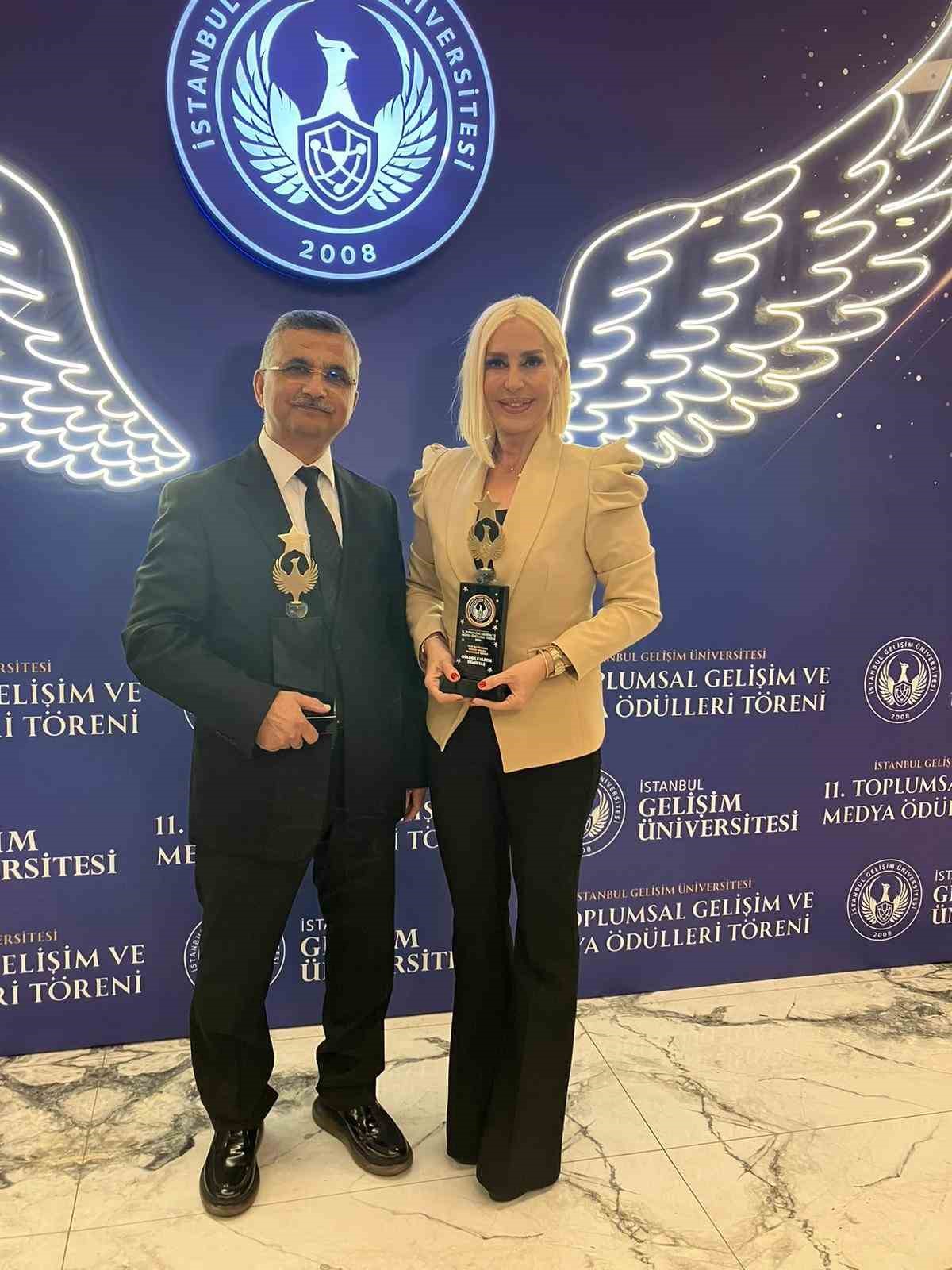 İstanbul Gelişim Üniversitesi 11. Toplumsal Gelişim ve Medya Ödülleri sahiplerini buldu