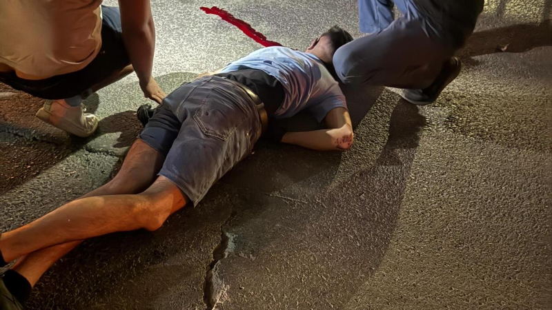 Otomobil ve motosiklet çarpıştı: 2 yaralı