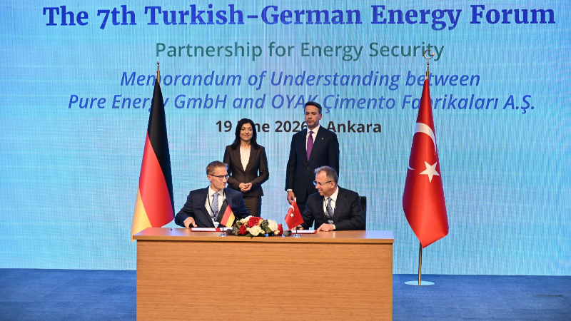 OYAK Çimento ve Pure Energy’den stratejik karbonsuzlaşma ortaklığı