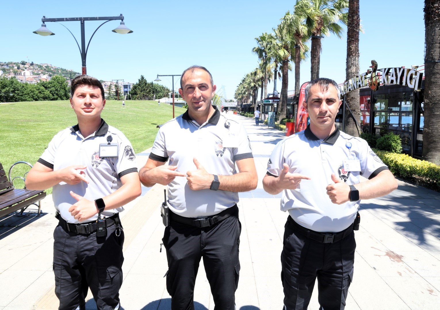 Akıllı bilekliklerle sahadaki personele güvenlik kalkanı
