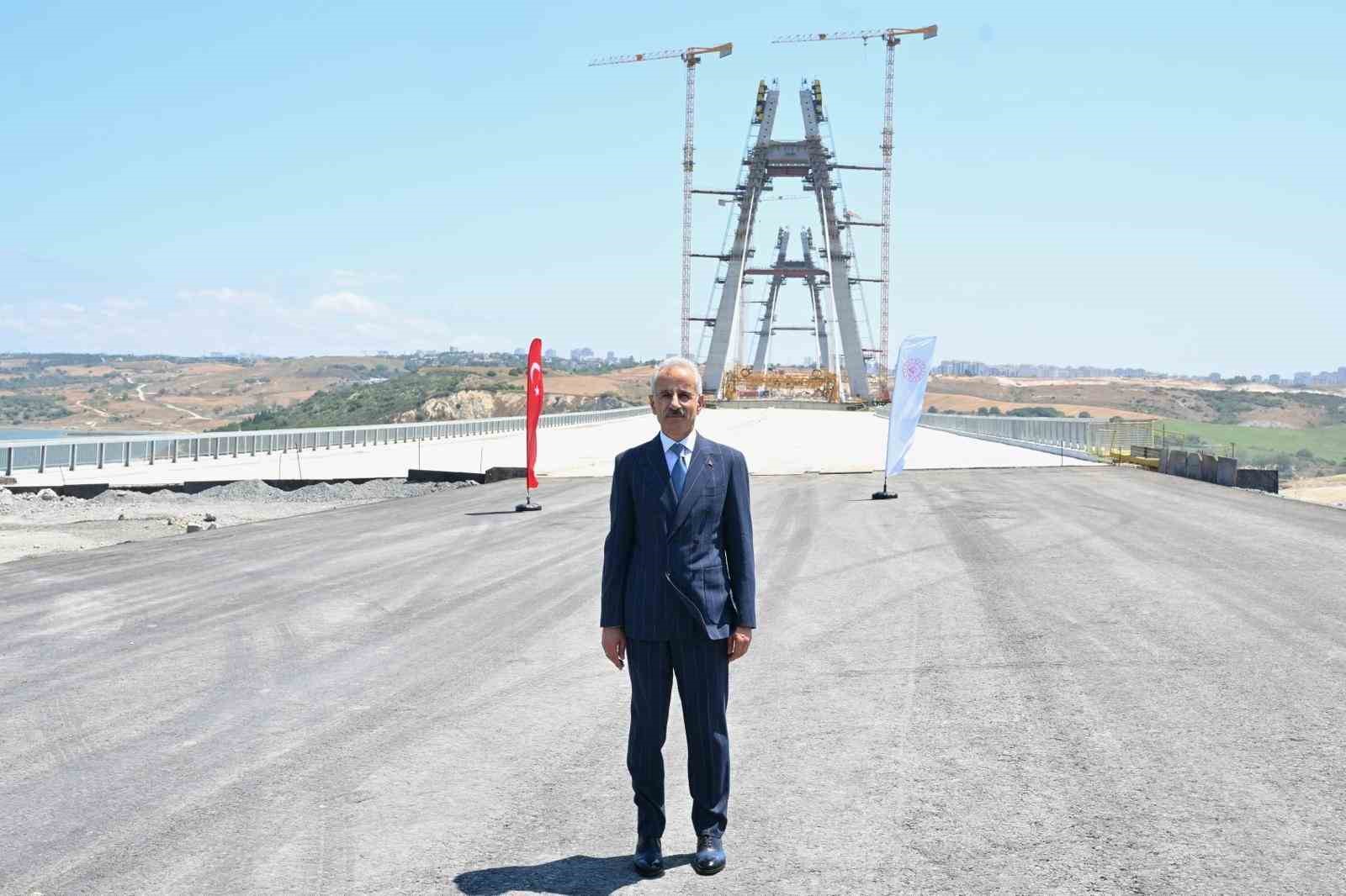 Kuzey Marmara Otoyolu’nun son halkasında çalışmalar hızlandı