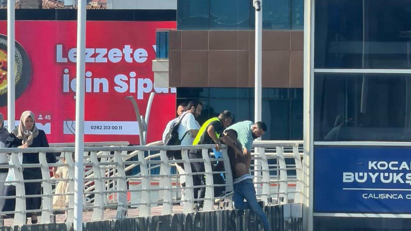 İntiharı vatandaş engelledi