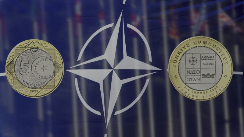NATO Zirvesi’ne özel madeni para