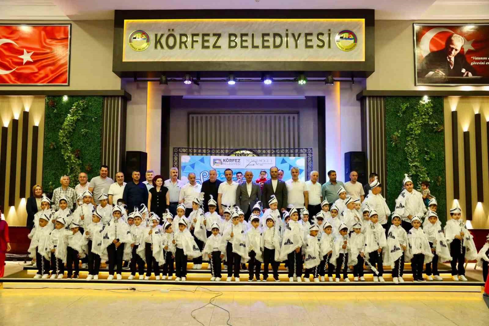 Körfez’de 62 çocuk için sünnet şöleni düzenlendi
