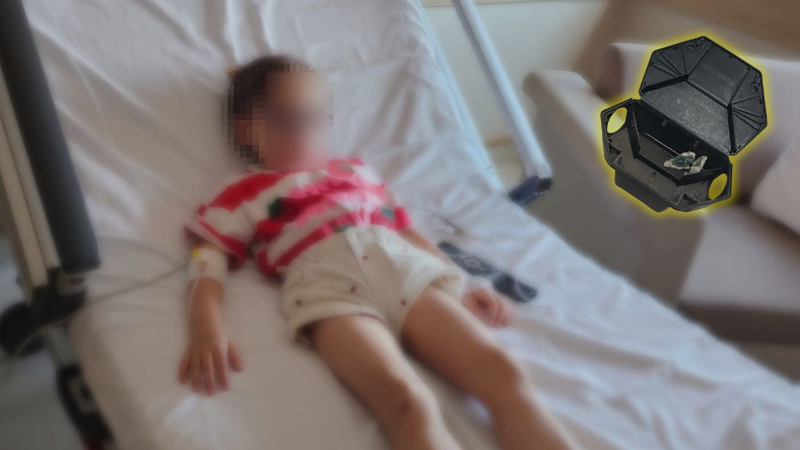 Kreşte fare zehiri ile oynayan çocuk hastanelik oldu