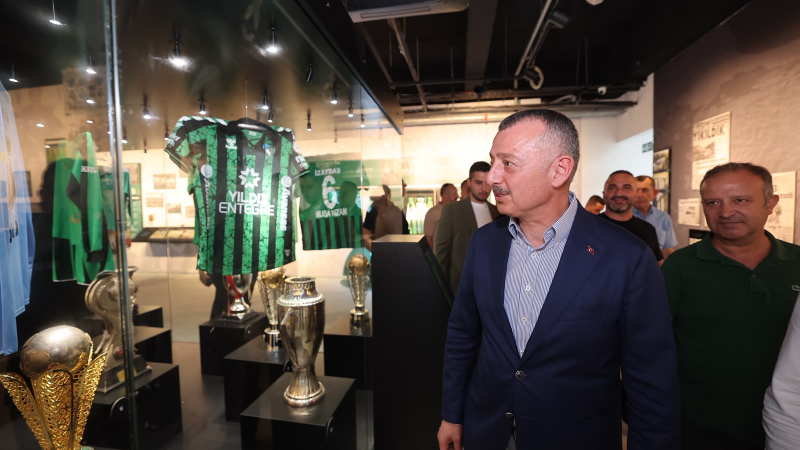 Kocaelispor’un hafızası bu müzede yaşayacak