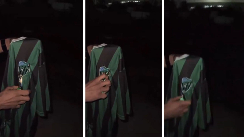 Kocaelispor'dan forma yakma görüntülerine sert tepki