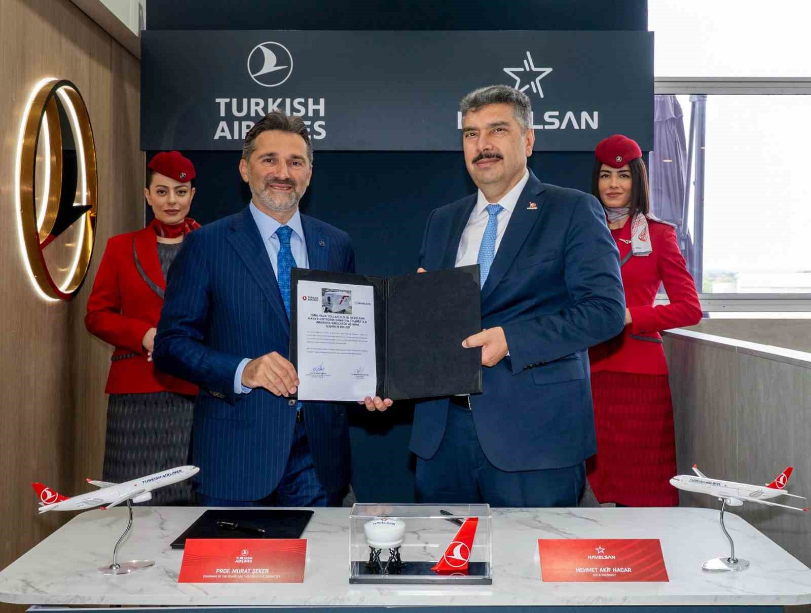 Türk Hava Yolları, HAVELSAN ile 12 uçuş simülatörü için sözleşme imzaladı