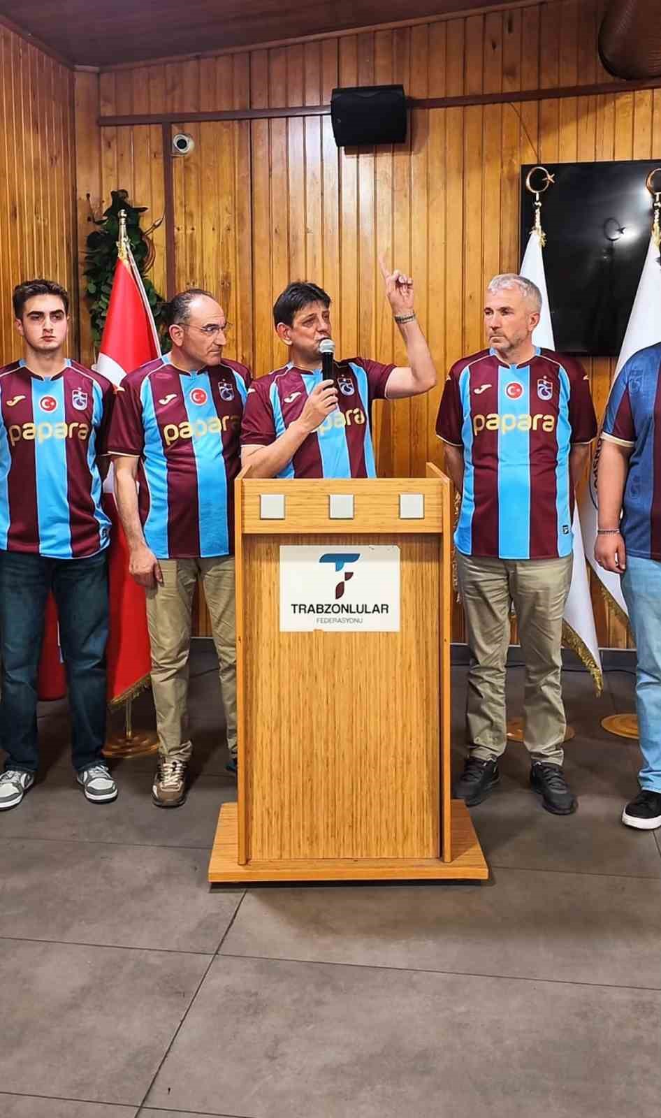 Trabzonsporlular Federasyonu’ndan Trabzonspor’a destek çağrısı
