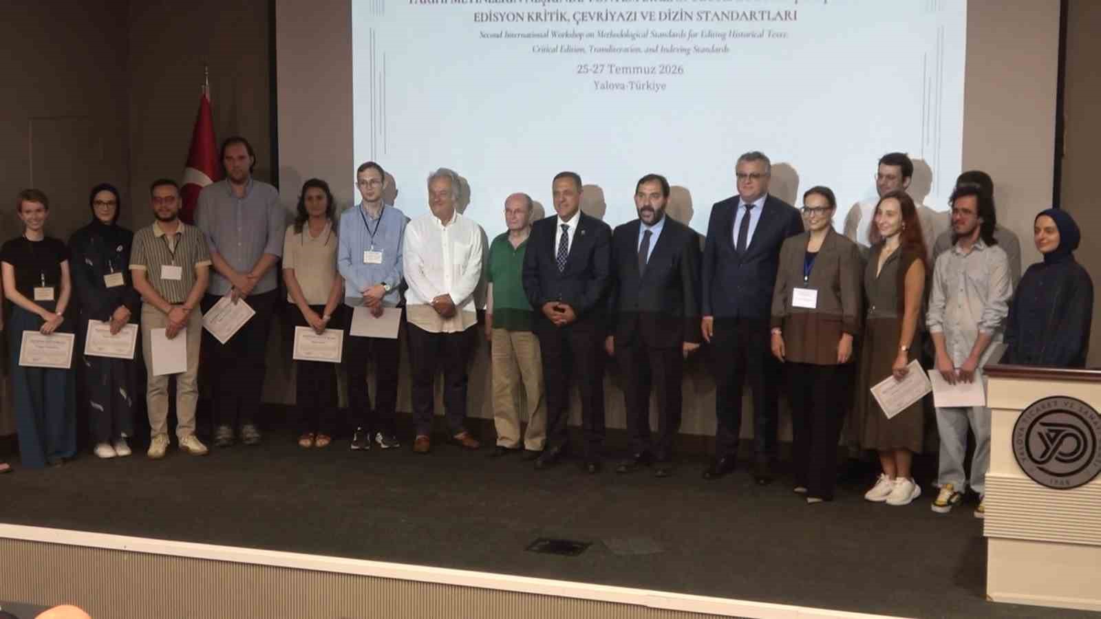 Uluslararası tarih çalıştayı Yalova’da tamamlandı